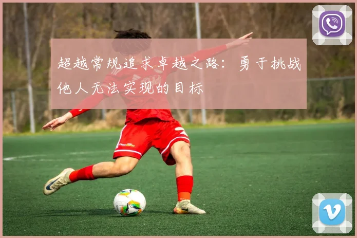 超越常规追求卓越之路：勇于挑战他人无法实现的目标